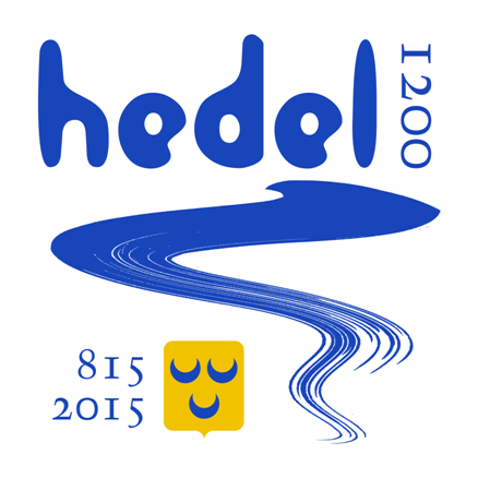 Logo Hedel 1200 jaar